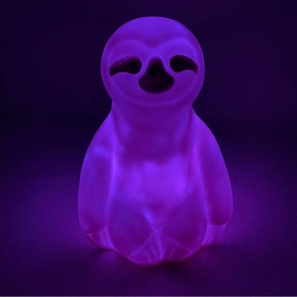 Amazing sloth Bluetooth LED cordless rechargeable multicolored light and speaker - Picture 8 of 16